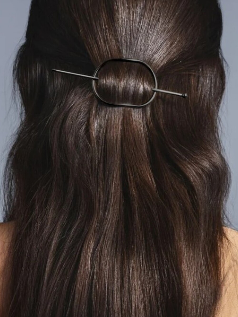The Hair Edit Hoop & Pin Metal Loop Barrette. NIP - Picture 4 of 9